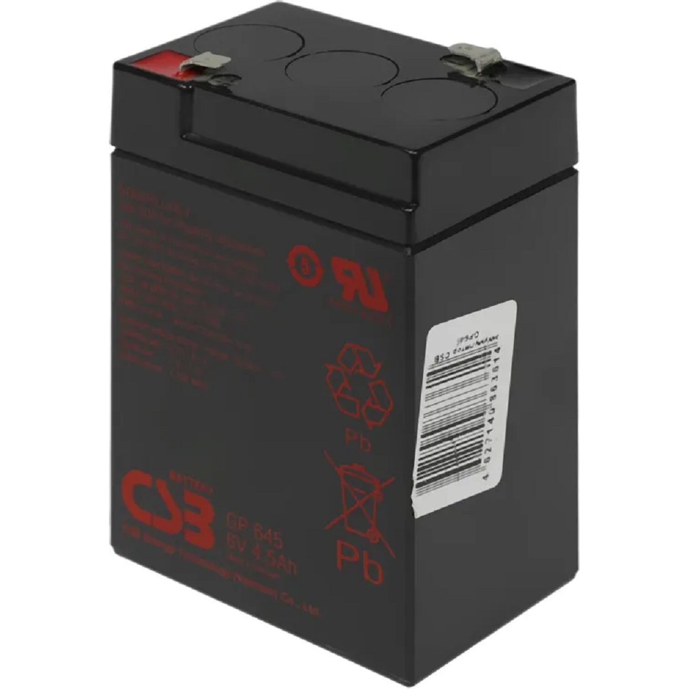 Батарея для ИБП CSB GP645 6В 4.5Ач