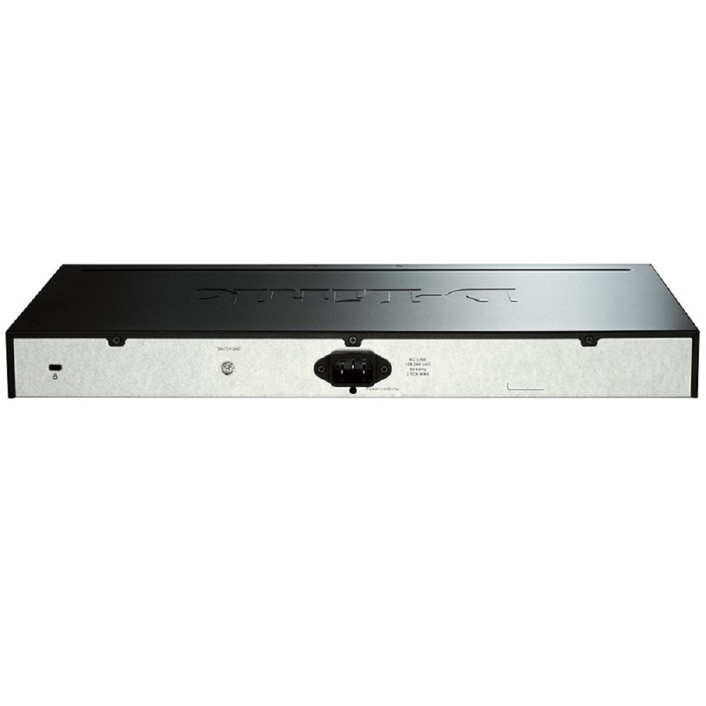 D-Link DGS-1510-28P/A1A PROJ Управляемый L2+ стекируемый коммутатор с 24 портами 10/100/1000Base-T, 2 портами 1000Base-X SFP и 2 портами 10GBase-X SFP+ (24 порта PoE 802.3af/at, PoE-бюджет 193 Вт) D-Link SMB