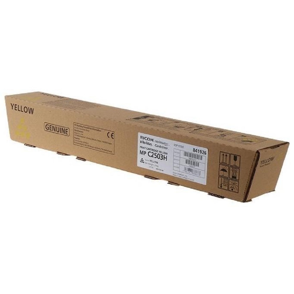 Ricoh type MP C2503H yellow for MP C2003/C2503/C2011SP/C2004/C2504 (9500стр) Официальный поставщик Ricoh арт. 841926