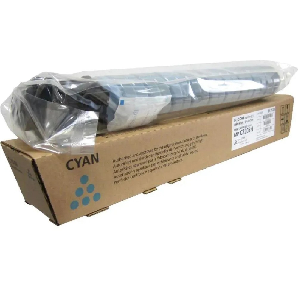 Ricoh type MP C2503H cyan for MP C2003/C2503/C2011SP/C2004/C2504 (9500стр) Официальный поставщик Ricoh арт. 841928