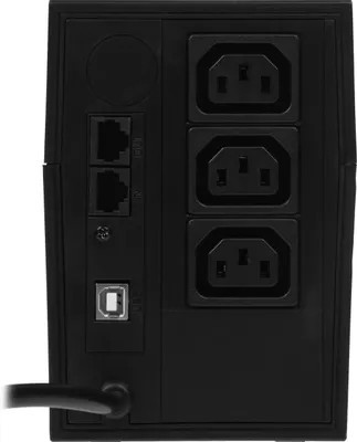 Powercom Raptor, Line-Interactive, 1000VA / 600W, Tower, 3*IEC320-C13, USB (792817) арт. RPT-1000AP