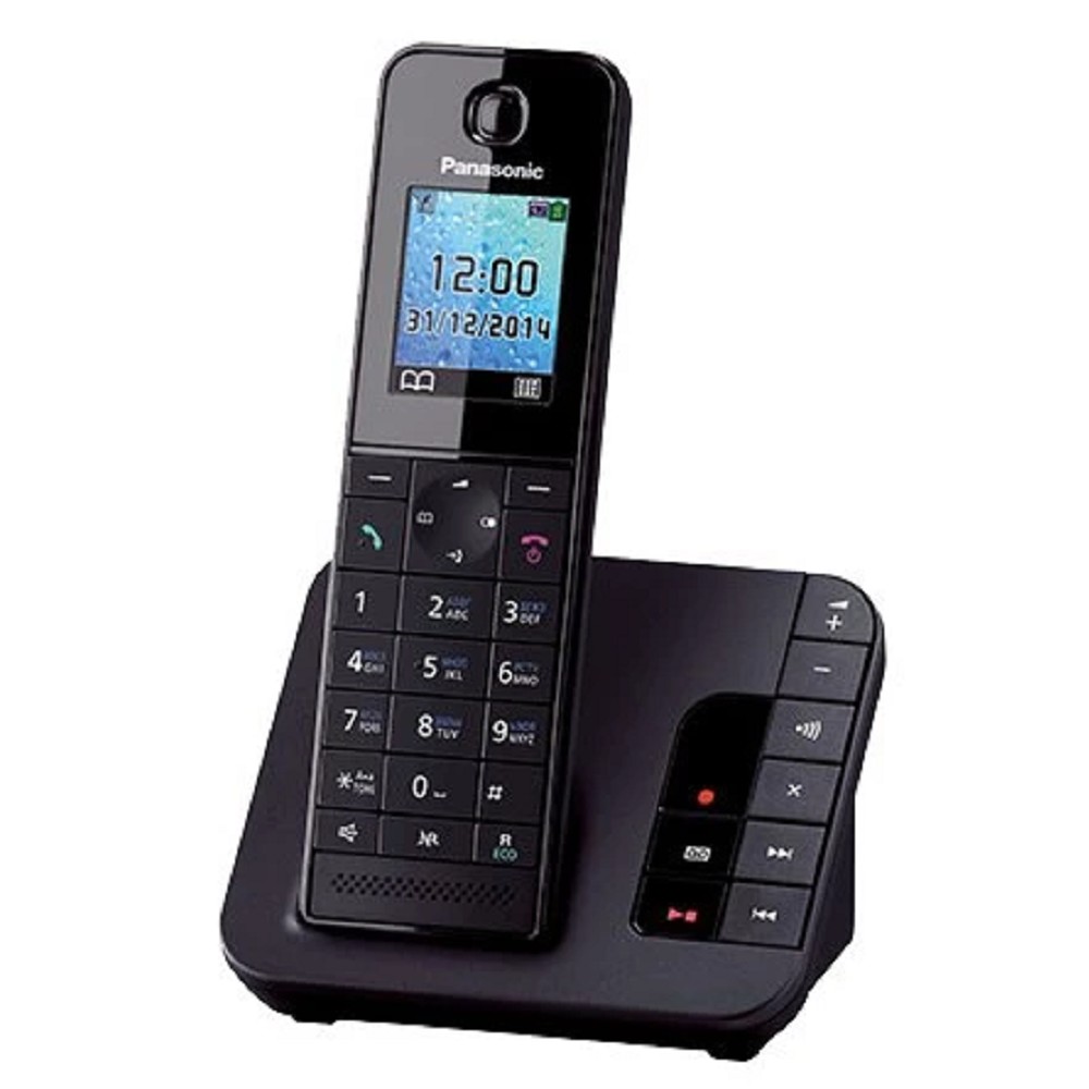 Р/Телефон Dect Panasonic KX-TGH220RUB черный автооветчик АОН