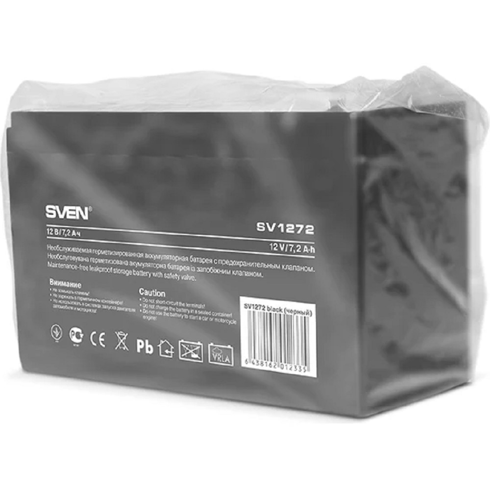 Sven SV 1272 (12V 7.2Ah) батарея аккумуляторная арт. SV-012335