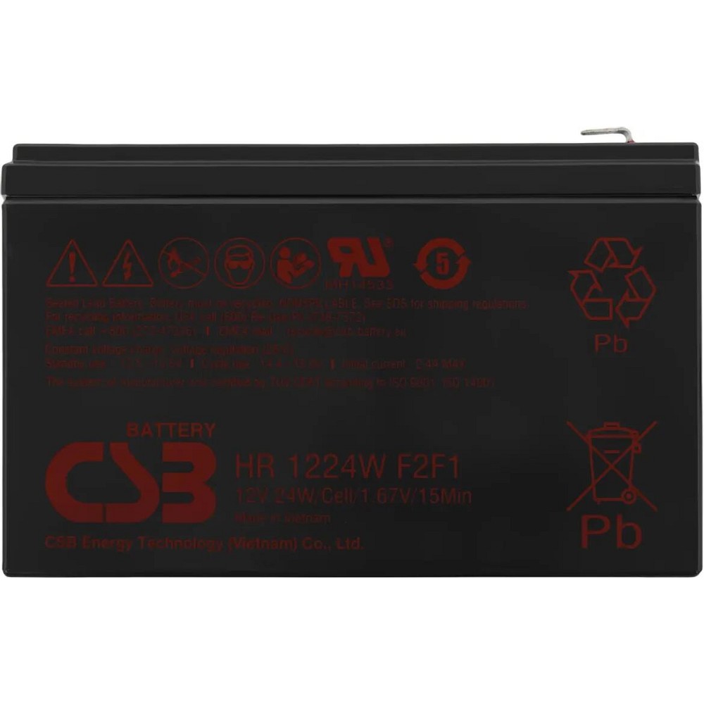 CSB Батарея HR1224W (F2F1) (12V 5,5Ah)