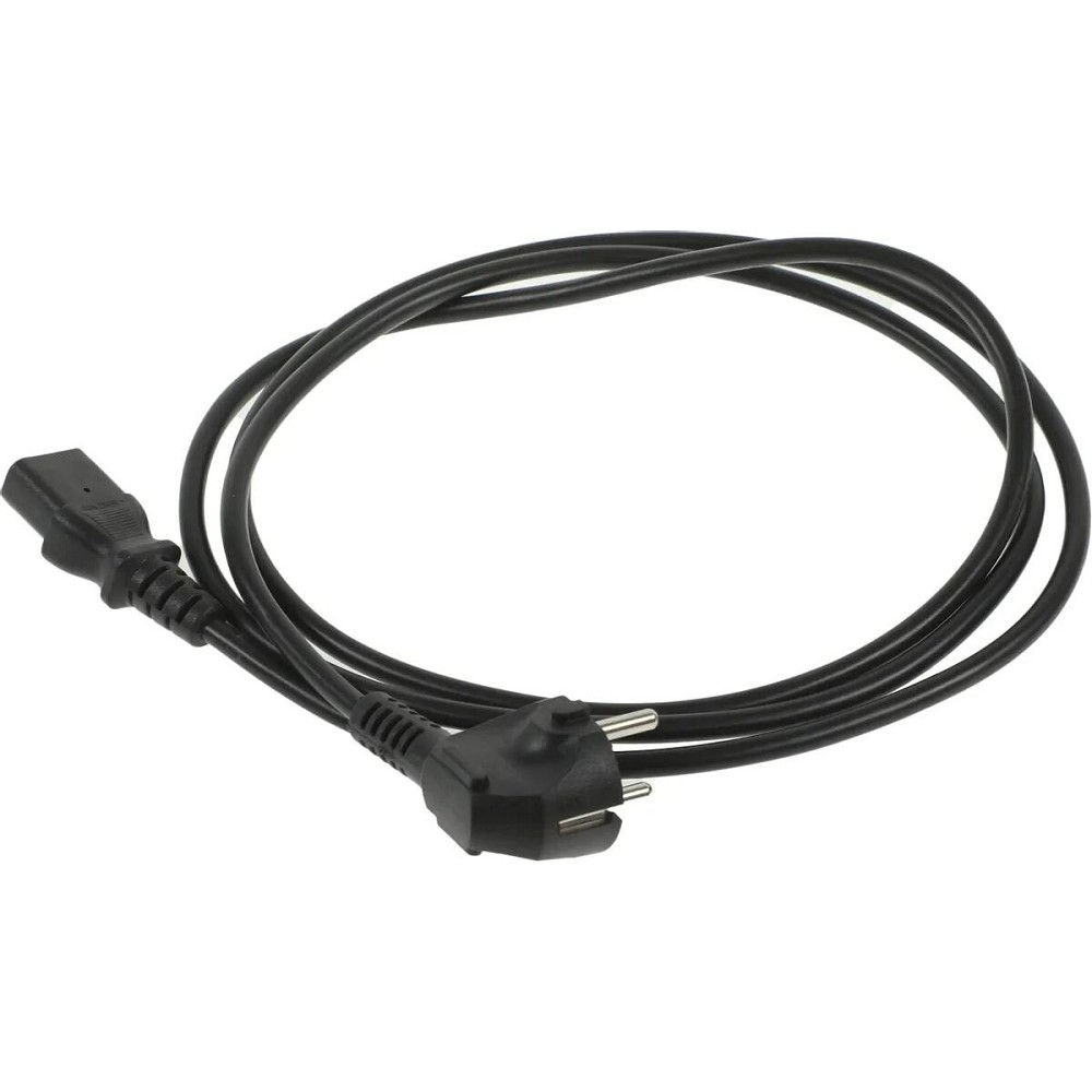 ЦМО Шнур питания с заземлением IEC 60320 C13/Schuko, 10 А / 250 В (3 1,0), длина 1,8 м арт. R-10-Cord-C13-S-1.8