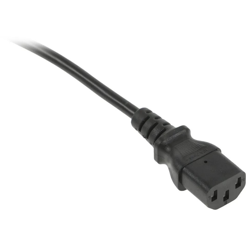 ЦМО Шнур питания с заземлением IEC 60320 C13/Schuko, 10 А / 250 В (3 1,0), длина 1,8 м арт. R-10-Cord-C13-S-1.8