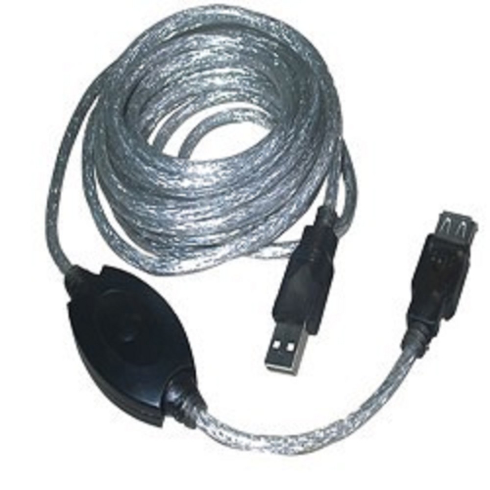 VCOM VUS7049-15M Кабель-адаптер USB2.0-repeater, удлинительный активный Af> 15м