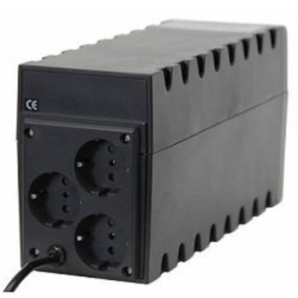 Powercom Raptor, Line-Interactive, 600VA/360W, Tower, 3xSchuko (3 batt) (657704) арт. RPT-600A-EURO