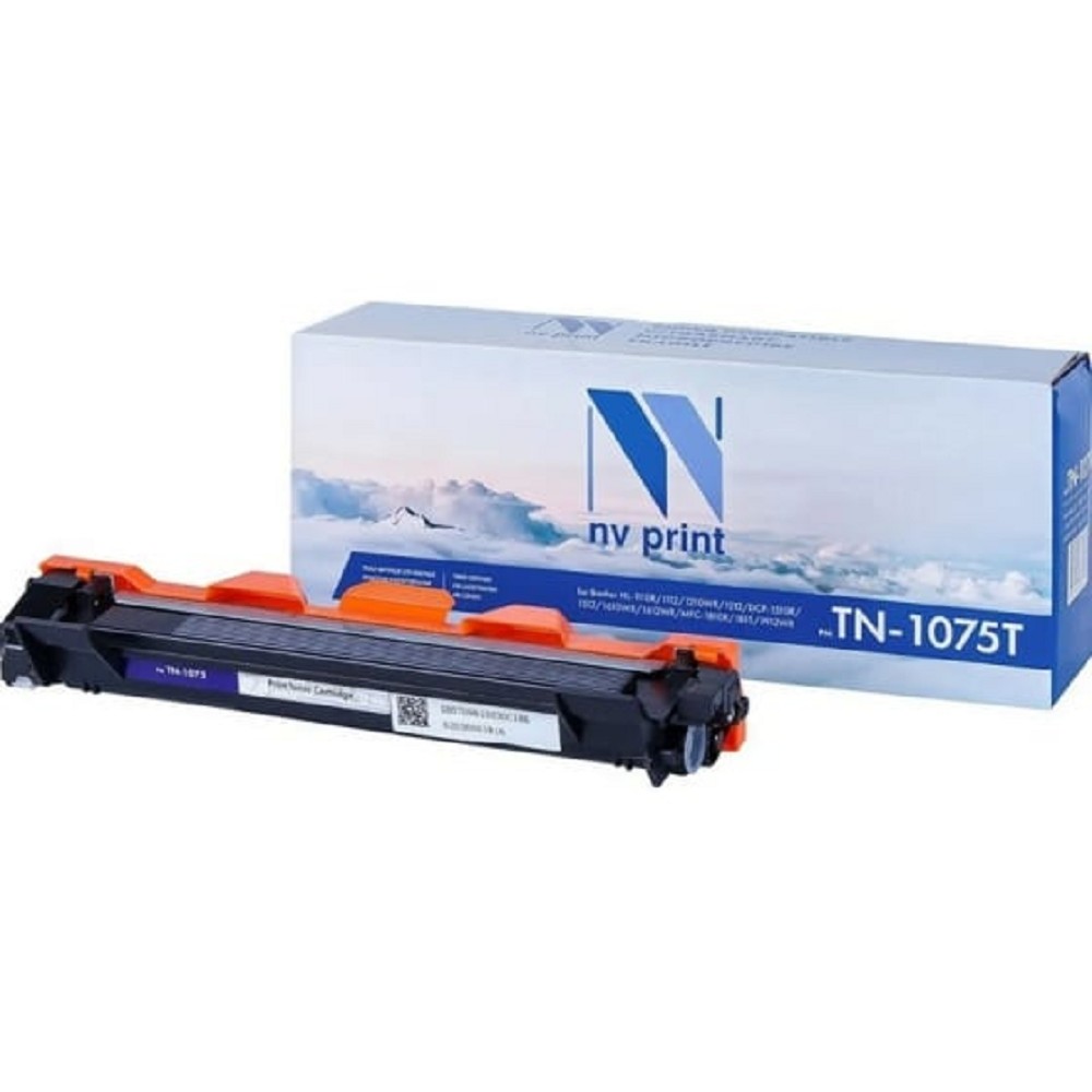 NVPrint TN-1075(T) Картридж для Brother HL-1010R/1112R/DCP-1510R/1512/MFC-1810R/1815, 1К NV Print арт. NV-TN1075T
