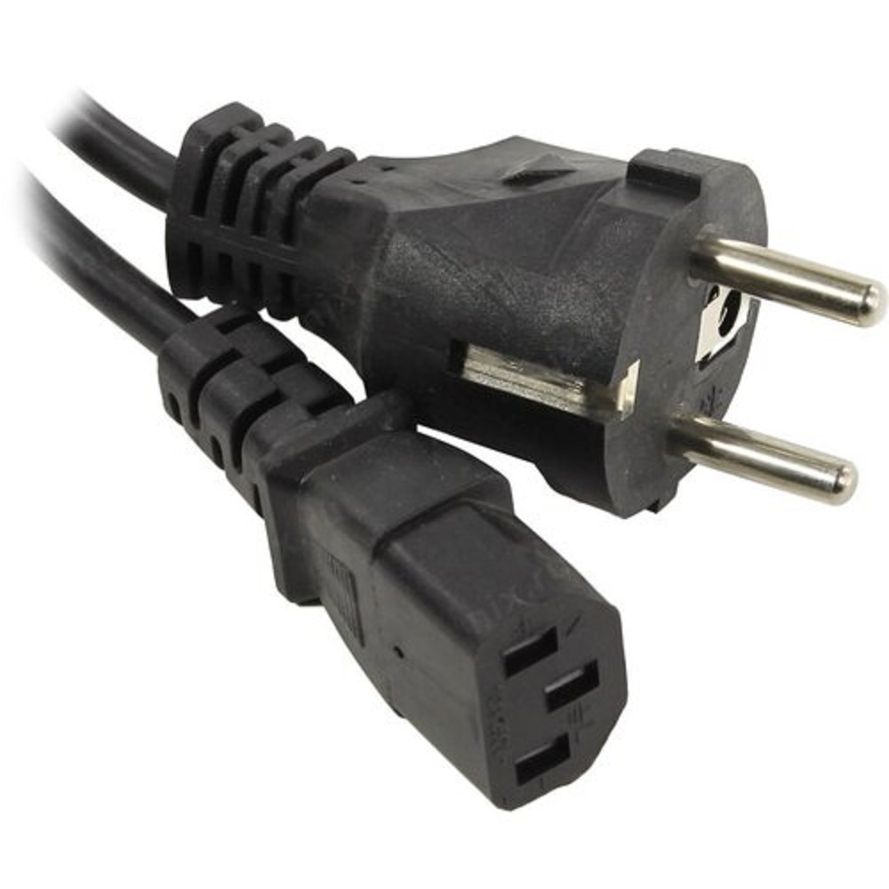 Telecom Кабель питания (TP021-IEC320-C13/SHM-1.8-BK) компьютер - розетка 220V (Европейский стандарт) [6926123461327]