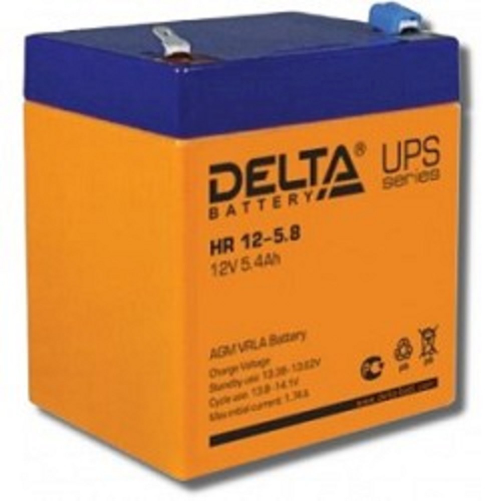 Delta UPS HR 12-5.8 (12V / 5.8Ah)