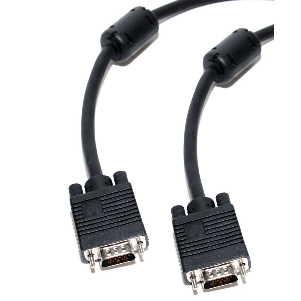 5bites APC-133-100 Кабель VGA сигнальный HD15M/HD15M, ферр.кольца, 10м.