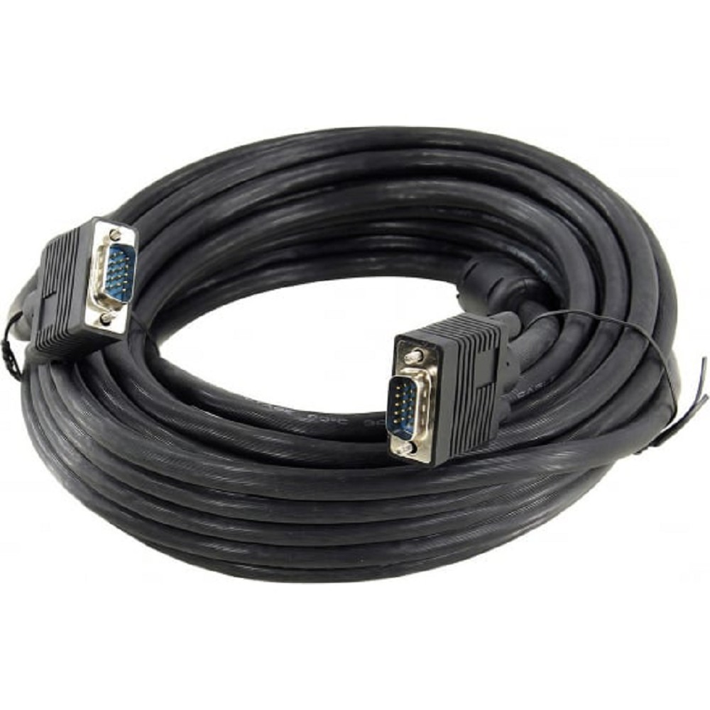 5bites APC-133-100 Кабель VGA сигнальный HD15M/HD15M, ферр.кольца, 10м.