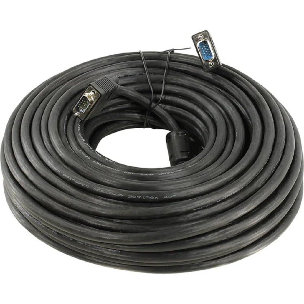 5bites APC-133-300 Кабель VGA сигнальный HD15M/HD15M, ферр.кольца, 30м.