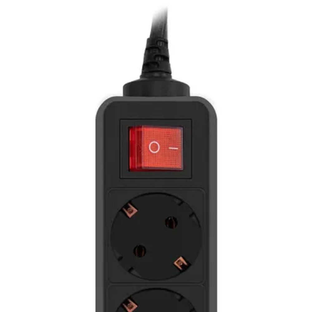 Сетевой фильтр PC Pet AP01006-3-B 3м (5 розеток) черный (пакет ПЭ)