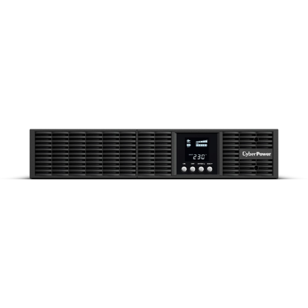 Источник бесперебойного питания CyberPower OLS1500ERT2U Online 1500VA/1350W USB/RS-232/EPO/SNMPslot/RJ11/45/EBM (6 IEC С13)