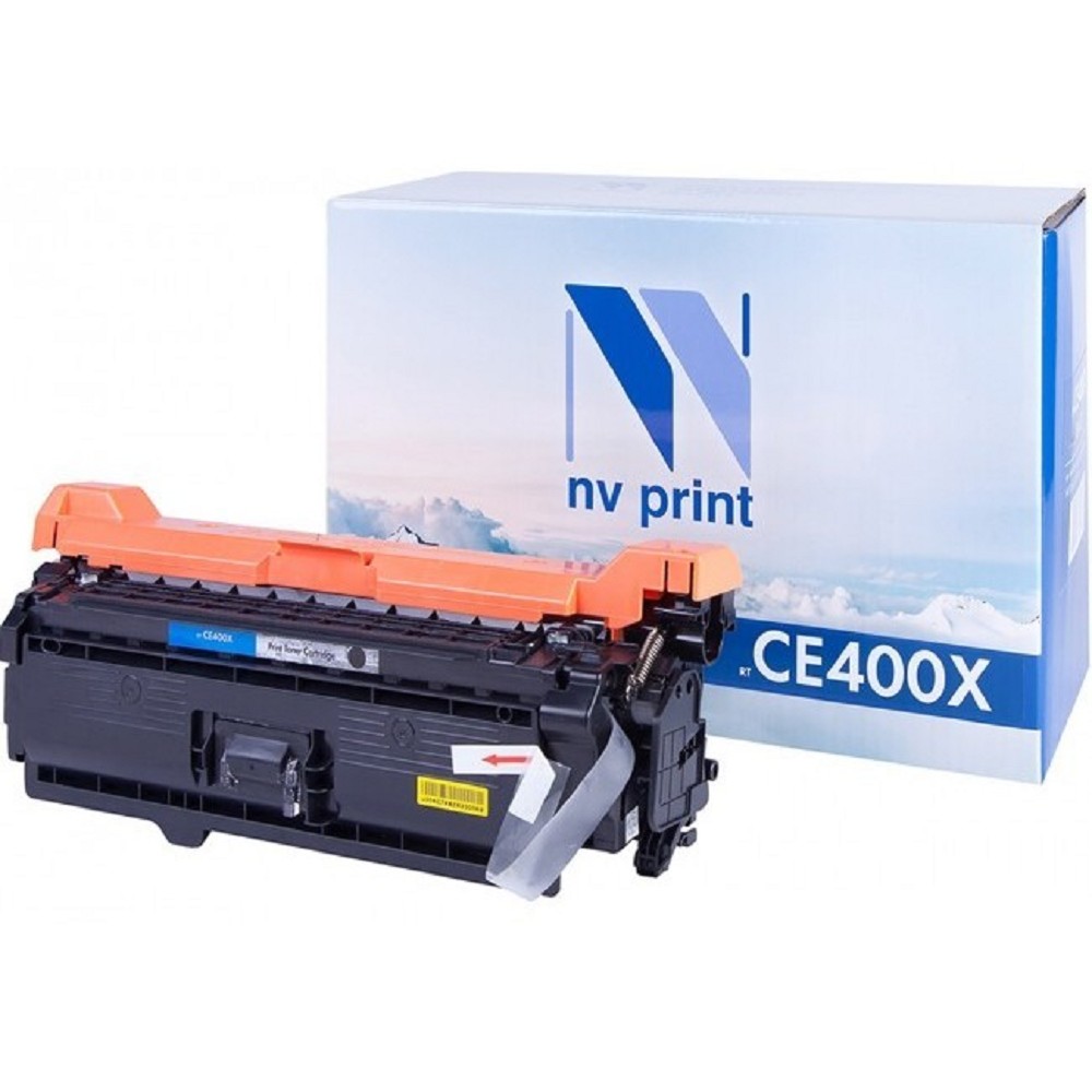 NV Print CE400X Картридж для HP CLJ Color M551/M551n/M551dn/M551xh5 (11000 стр.) Чёрный, с чипом арт. NV-CE400XBk