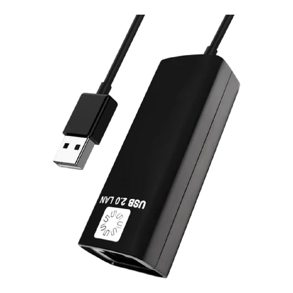 5bites Кабель-адаптер UA2-45-02BK USB2.0 сетевая карта -> RJ45 10/100 Мбит/с, 10см