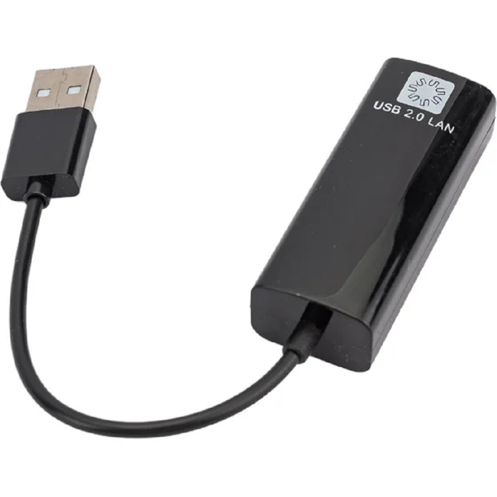5bites Кабель-адаптер UA2-45-02BK USB2.0 сетевая карта -> RJ45 10/100 Мбит/с, 10см