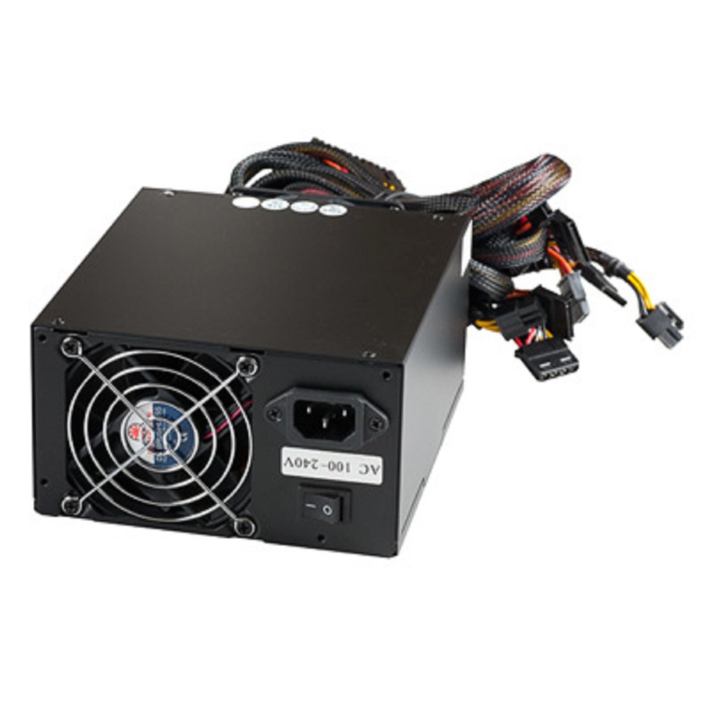 Exegate EX174460RUS Блок питания 700W Exegate APFC OEM,2 х 8 cm fan, 20+4pin/(4+4)pin+(4+4)pin , 2xPCI-E , 9xSATA ((Server) PRO) [252873]