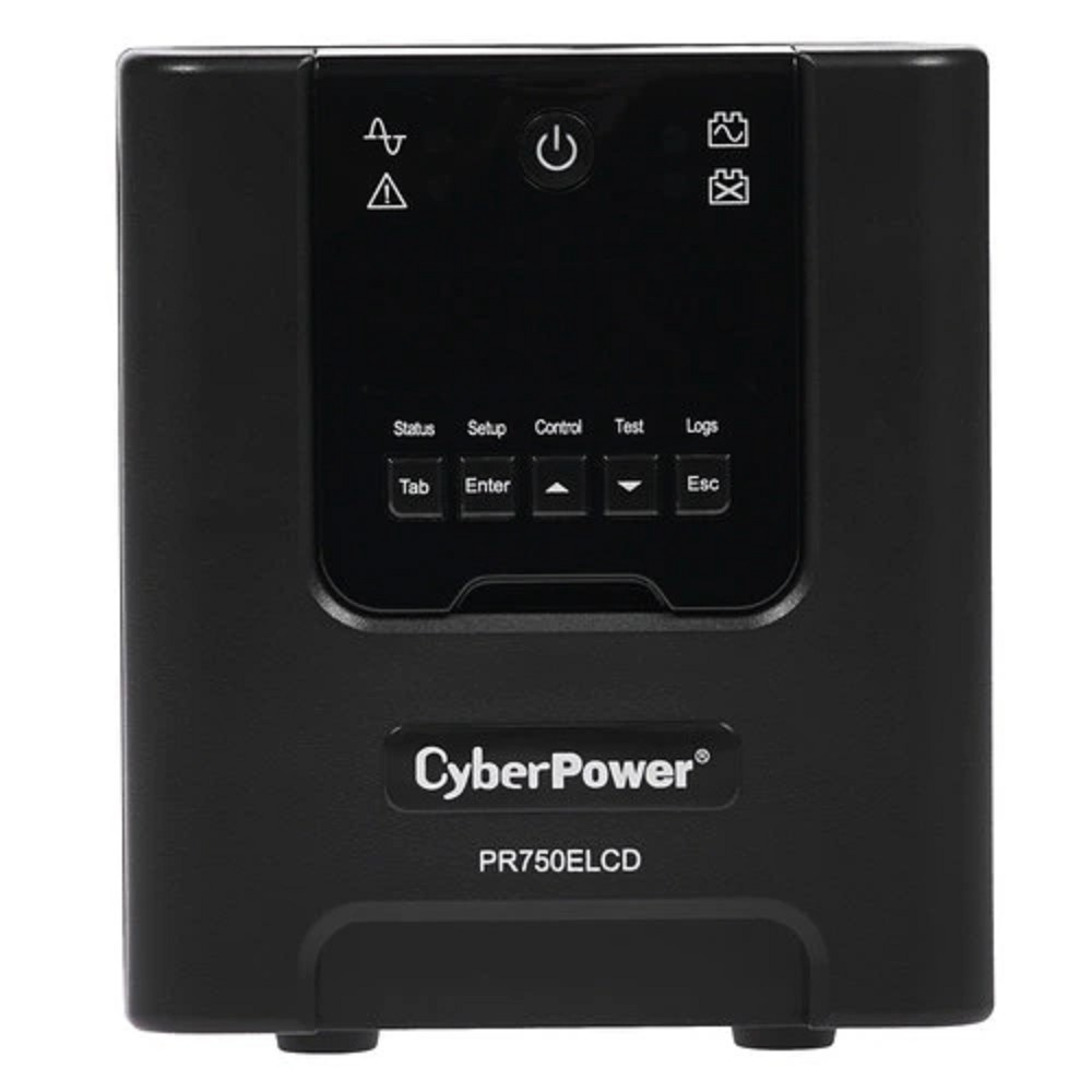 CyberPower PR750ELCD Line-Interactive 750VA/675W USB/RS-232/EPO/SNMPslot (6 IEC С13)