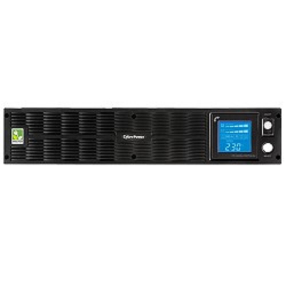 CyberPower PR3000ELCDRT2U Line-Interactive 3000VA/2700W USB/RS-232/Dry/EPO/SNMPslot/RJ11/45/EBM (9 IEC С13, 1 IEC C19) EOL