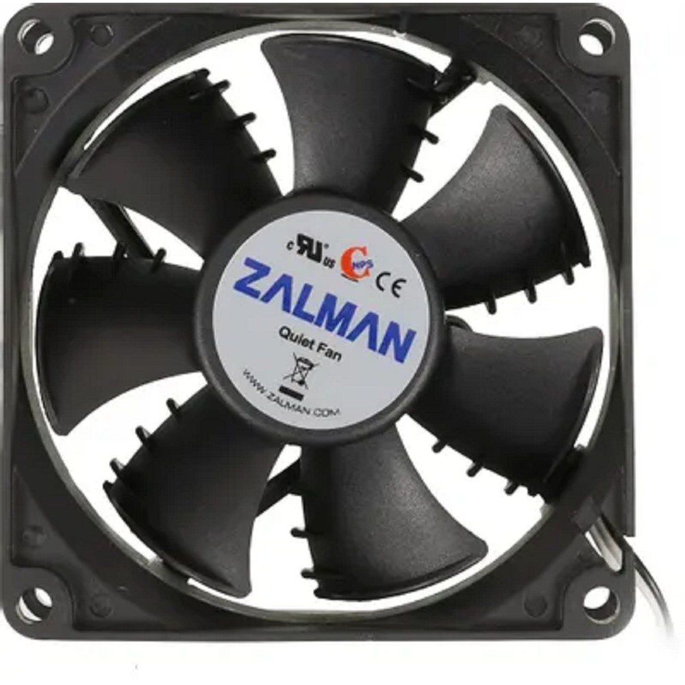 ZALMAN ZM-F1 PLUS (SF), 80x80x25mm, 3-PIN, 2000 RPM, 20-23DBA, LONG LIFE BEARING