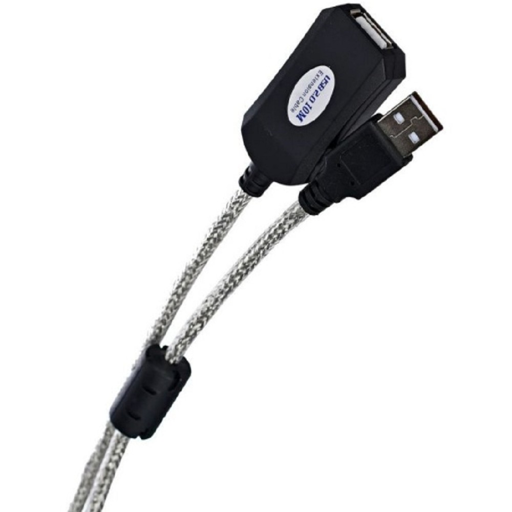 Aopen Кабель-адаптер USB2.0-repeater, удлинительный активный Af> 10м (ACU823-10M) [6938510851321]