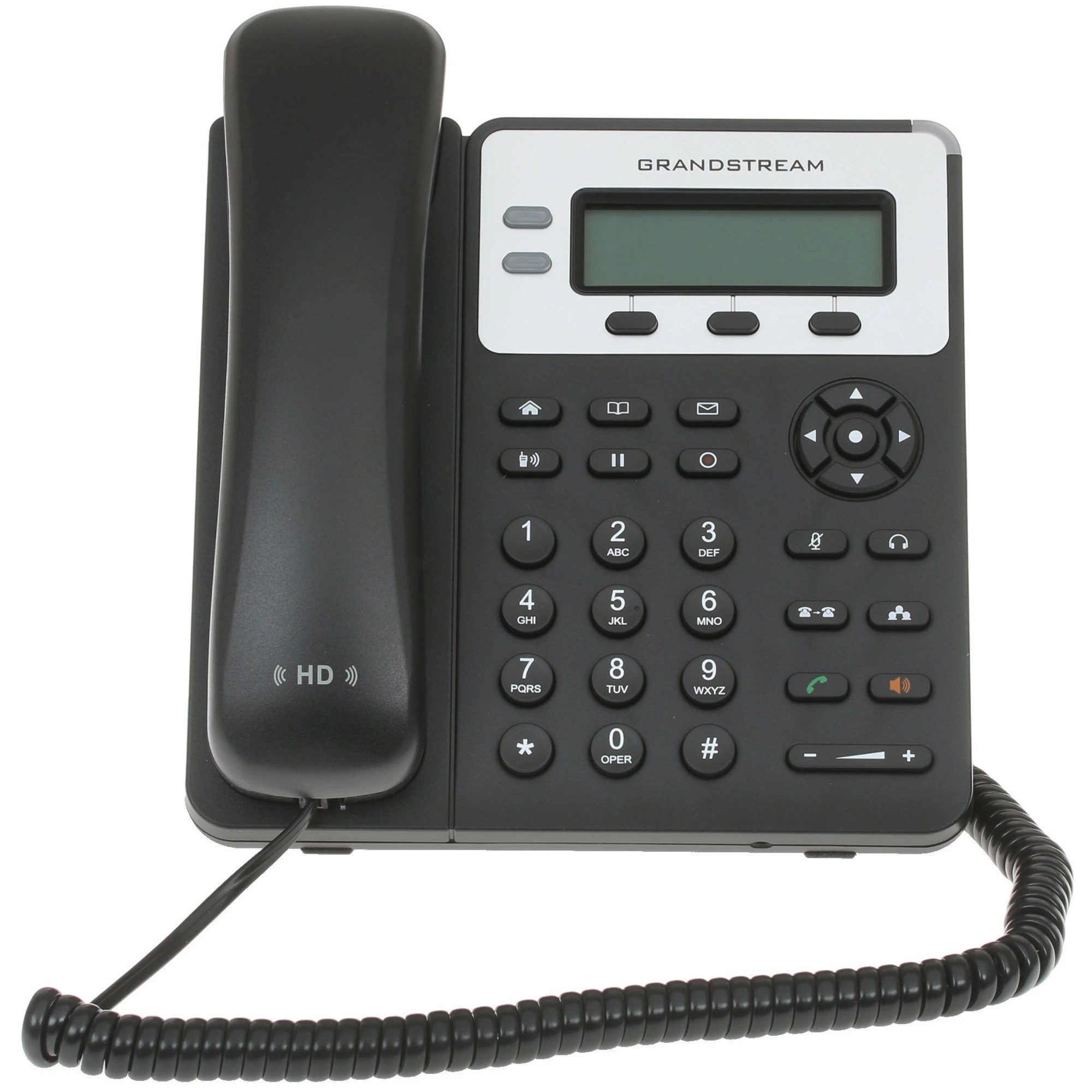 IP-телефон GRANDSTREAM GXP-1625, черный