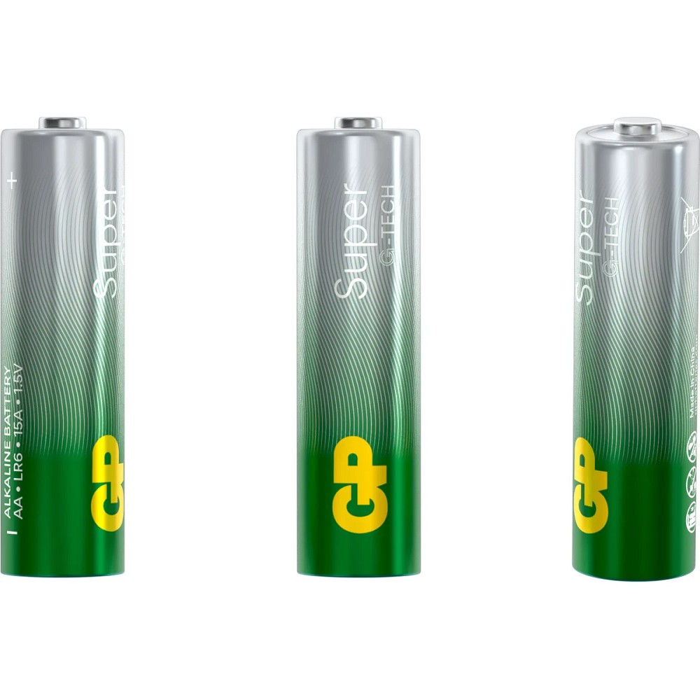 GP 15A-CR8 96/960 Super Alkaline G-Tech (8 шт в уп-ке) (GP15AA21-2CRSBC8)