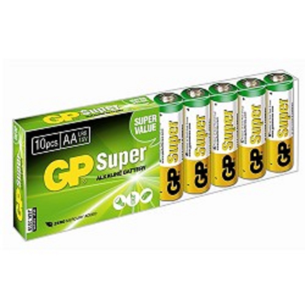 GP 15A-2CRB10 / 15AA21-2CRSWC10 Super Alkaline G-Tech (10шт. в уп-ке) арт. GP 15A-B10