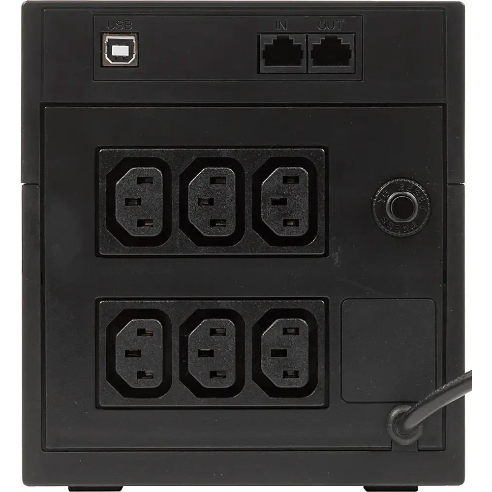Powercom Raptor, Line-Interactive, 2000VA/1200W, Tower, 6*IEC320-C13, USB (295843) арт. RPT-2000AP
