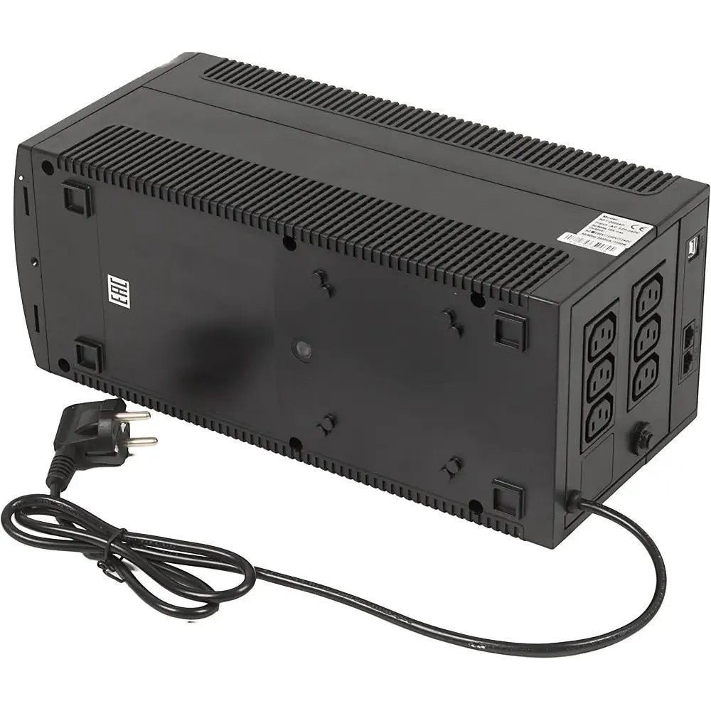 Powercom Raptor, Line-Interactive, 2000VA/1200W, Tower, 6*IEC320-C13, USB (295843) арт. RPT-2000AP