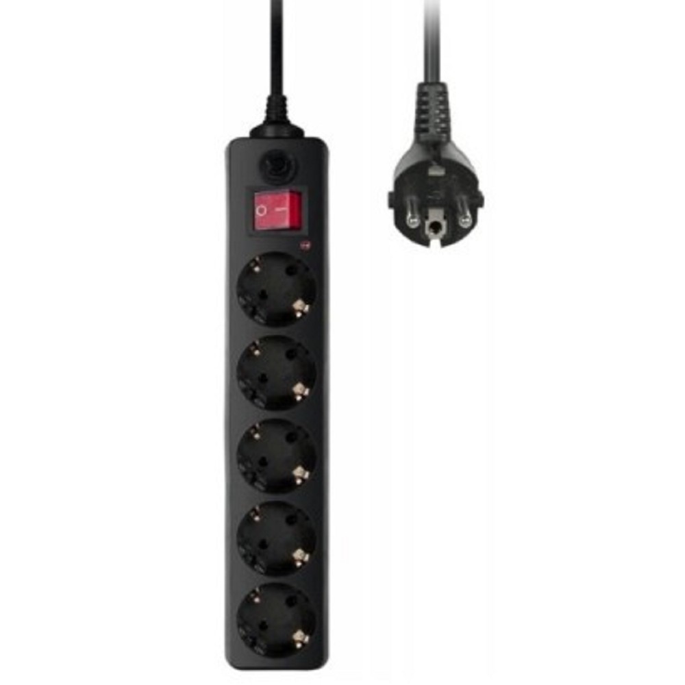 Сетевой фильтр Buro 500SH-3-B 3м (5 розеток) черный (коробка)