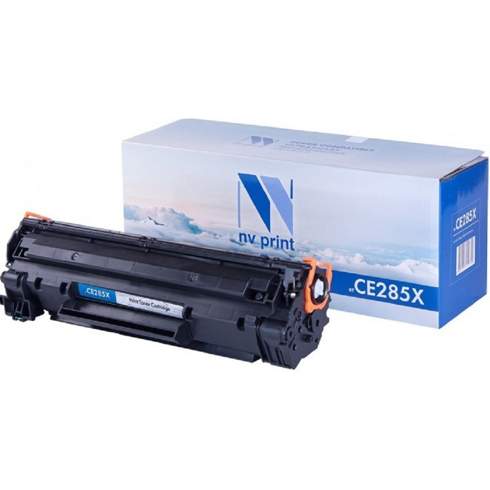 NVPrint CE285X Картридж увеличенной ёмкости для LaserJet P1102/P1102W , чёрный, 2300 стр. NV Print арт. NV-CE285X