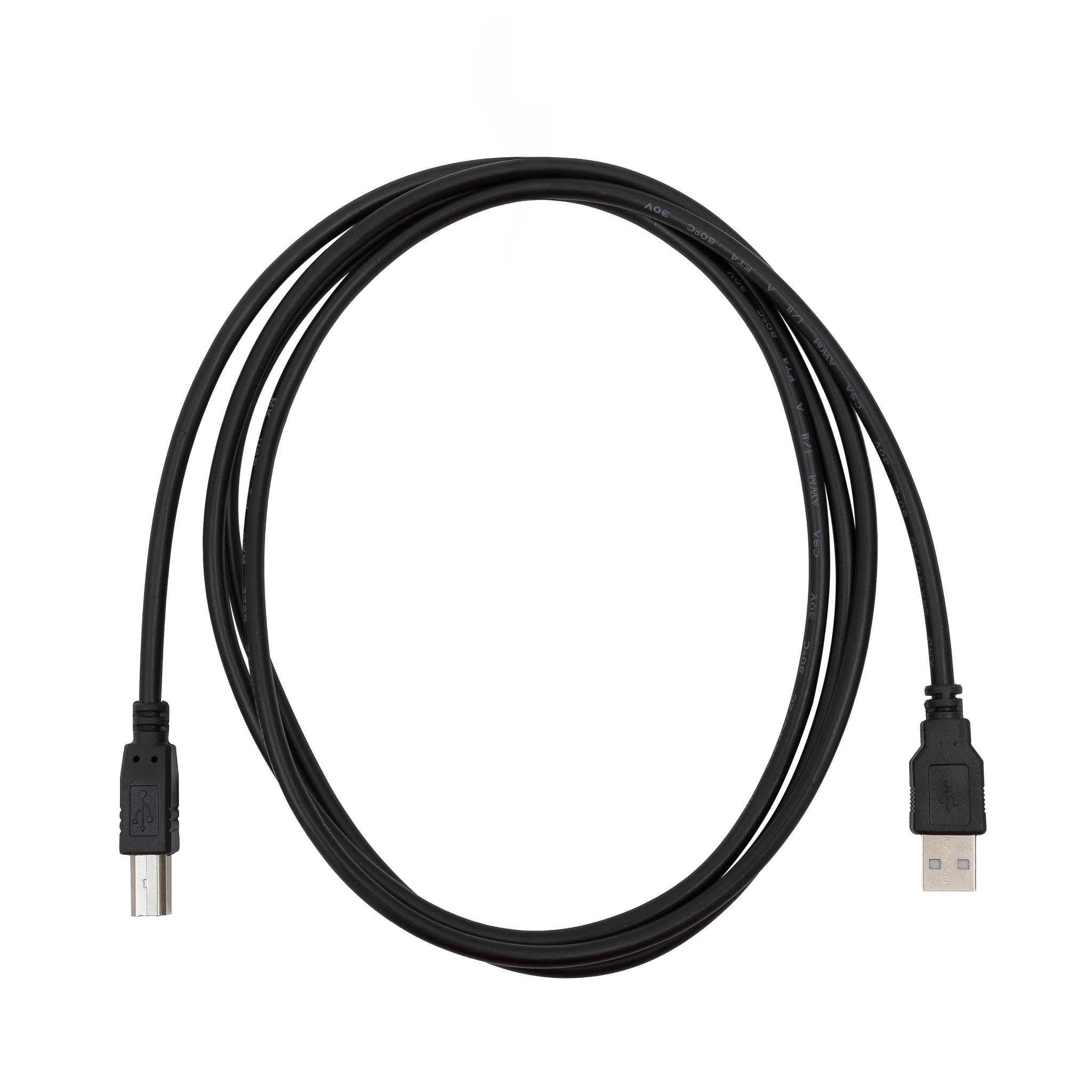 Bion Кабель интерфейсный USB 2.0 AM/BM, 3 м, черный [BXP-CCP-USB2-AMBM-030] Bion Expert