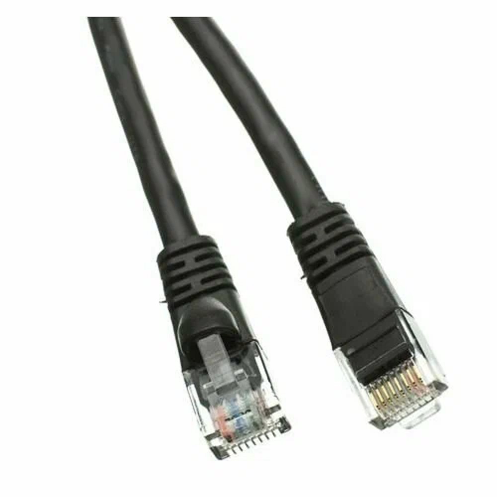 Патч-корд Bion [BPC-U5E101-3M-BK] U/UTP, Cat.5e, AWG 26 (7/0,16мм), CCA, многожильный, PVC, 3м, черный Bion Cable