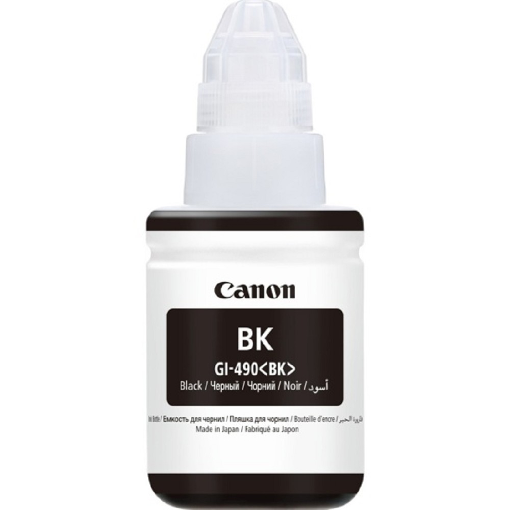 Canon GI-490 Black 135 ml for Canon Pixma G1400/G2400/G3400 арт. 0663C001