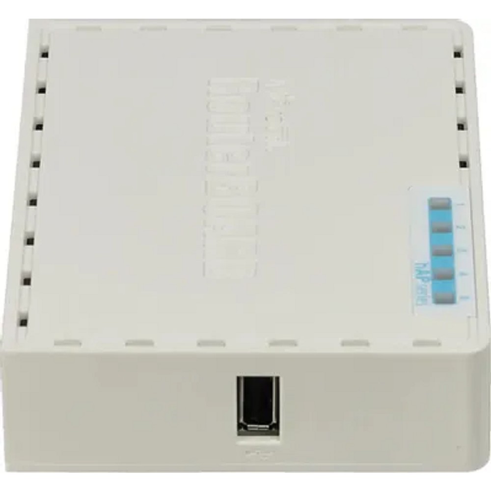 MikroTik hAP ac lite with 650MHz CPU, 64MB RAM, 5xLAN, built-in 2.4Ghz 802.11b/g/n two chain wireless with integrated antennas, built-in 5Ghz 802.11ac single chain wireless with integrated antenna, U арт. RB952Ui-5ac2nD