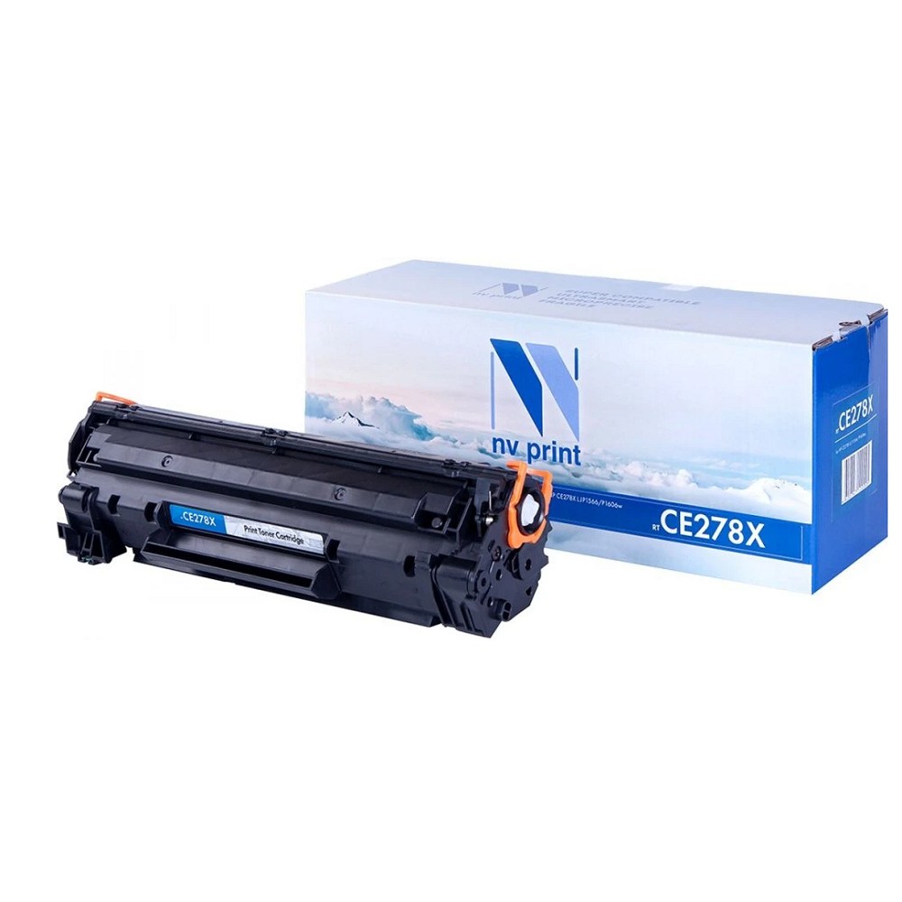 NVPrint CE278X Картридж для LaserJet P1566/P1606w, чёрный, 2500 стр. NV Print арт. NV-CE278X