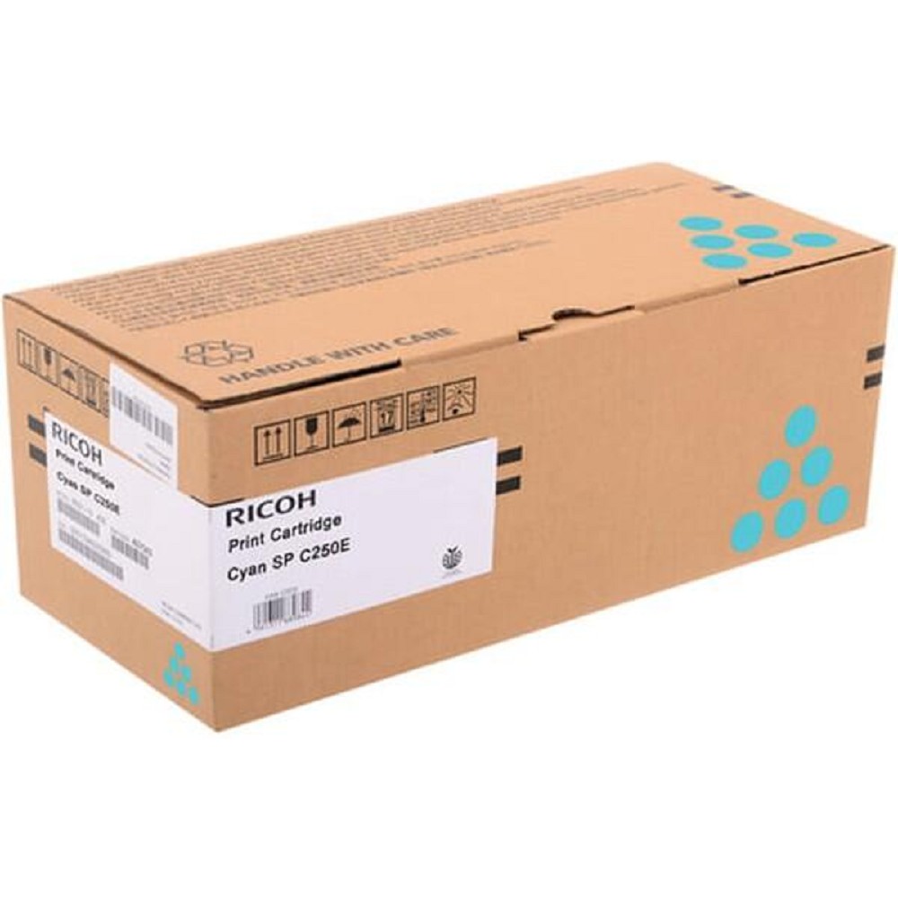 Ricoh type SP C250E cyan for SPC250DN/250SF/260DNw/261DNw/260SFNw/261SFNw (1600стр). Официальный поставщик Ricoh арт. 407544