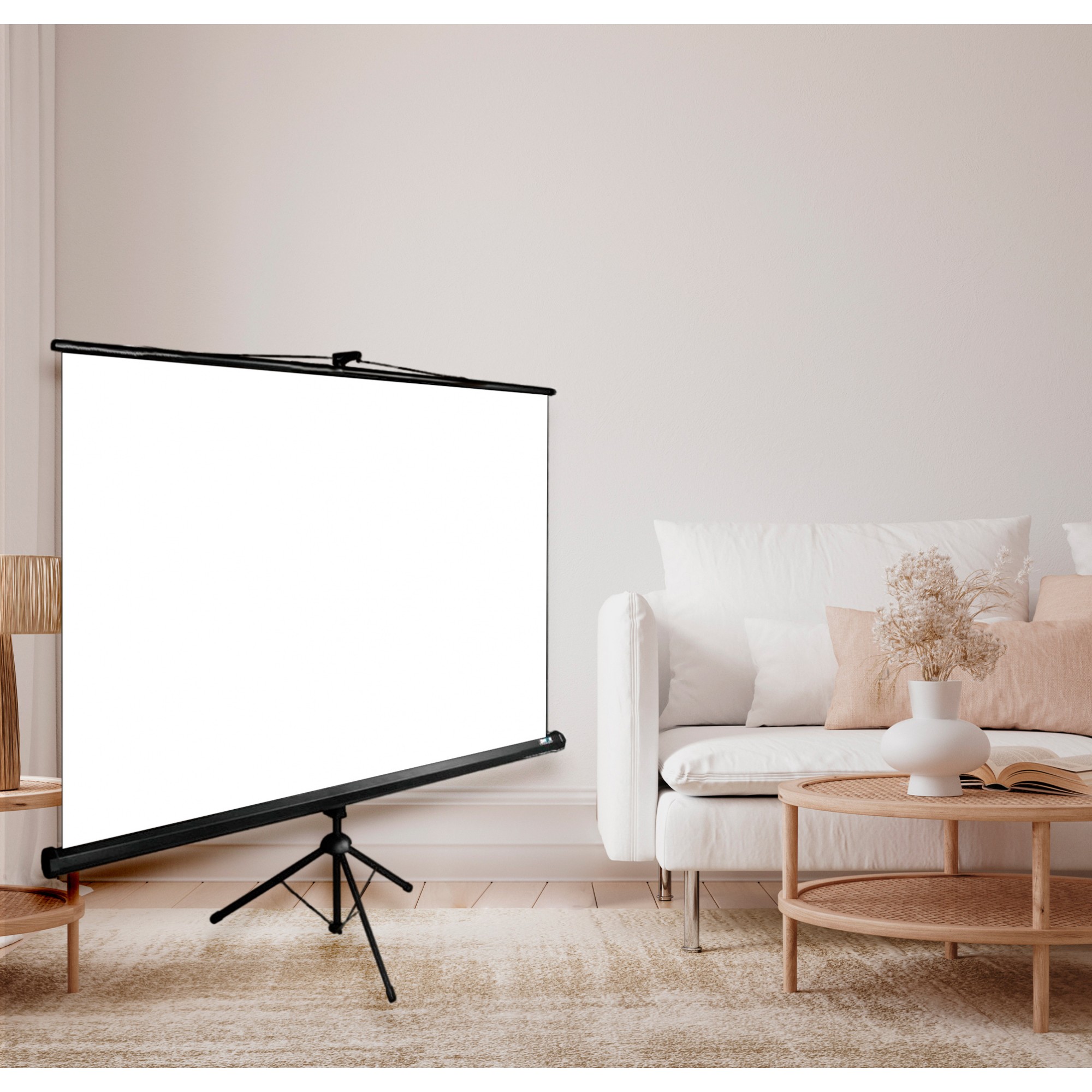 Экран Cactus 100" 124.5x221см Triscreen CS-PST-124x221 16:9 напольный рулонный черный