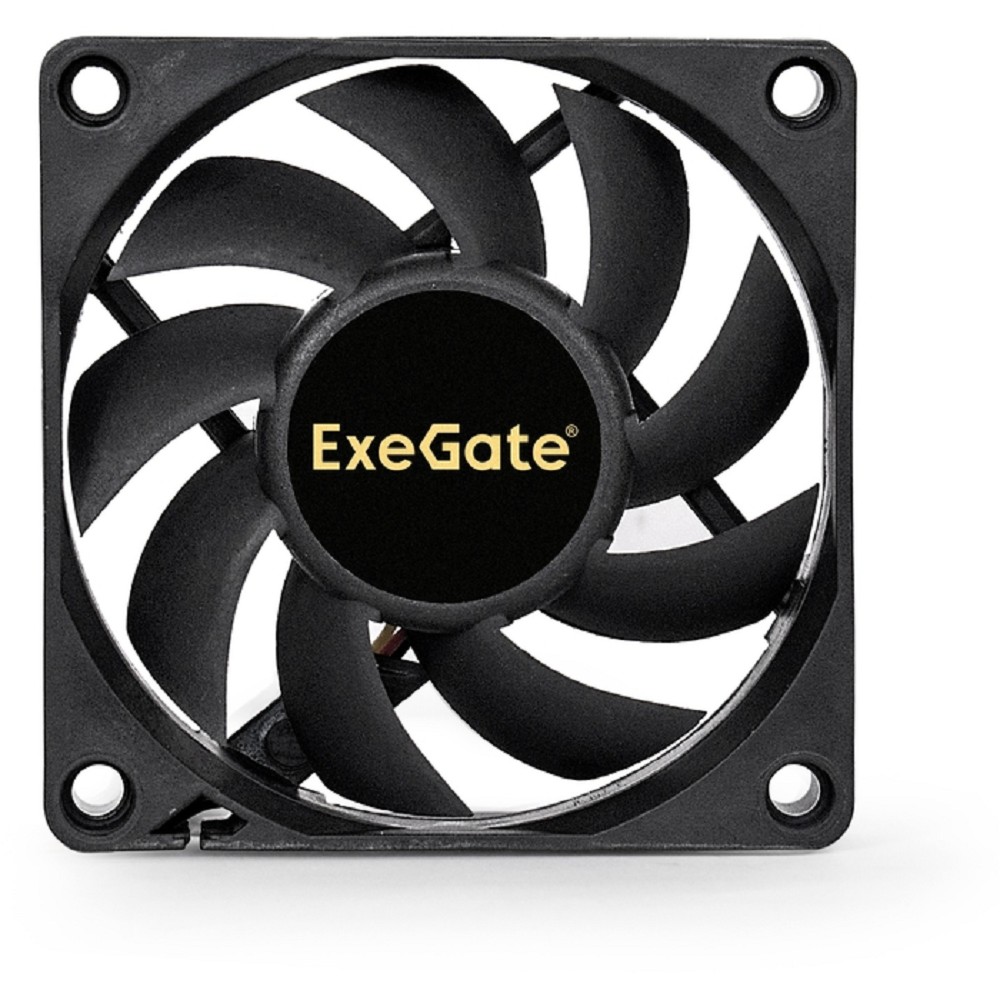 Exegate EX253944RUS Вентилятор ExeGate Mirage-S 60x60x10 подшипник скольжения, 3500 RPM, 26dB, 3pin
