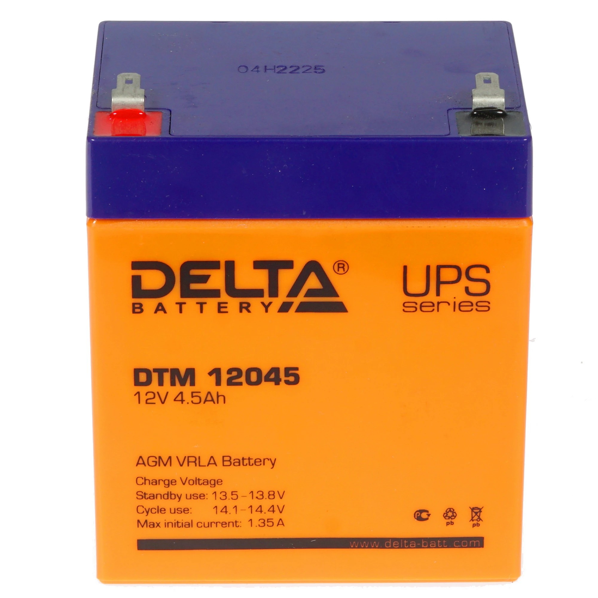 Батарея для ИБП Delta DTM 12045 12В 4.5Ач