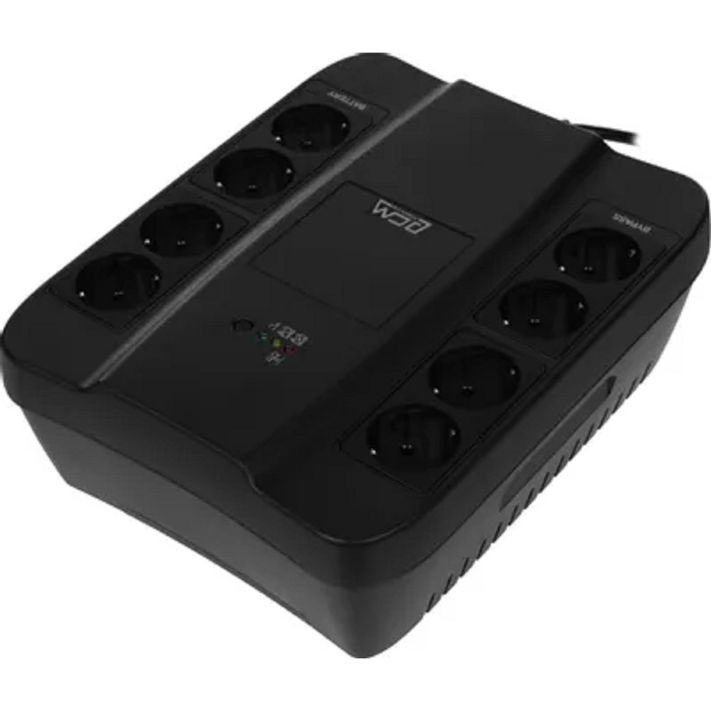 Powercom Back-UPS SPIDER, OffLine, 650VA/390W, Tower, 8xSchuko outlets (4 surge & 4 batt) (332714) арт. SPD-650N
