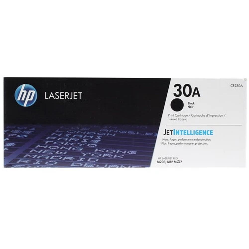 HP 30A Black Original LaserJet Toner Cartridge (CF230A)