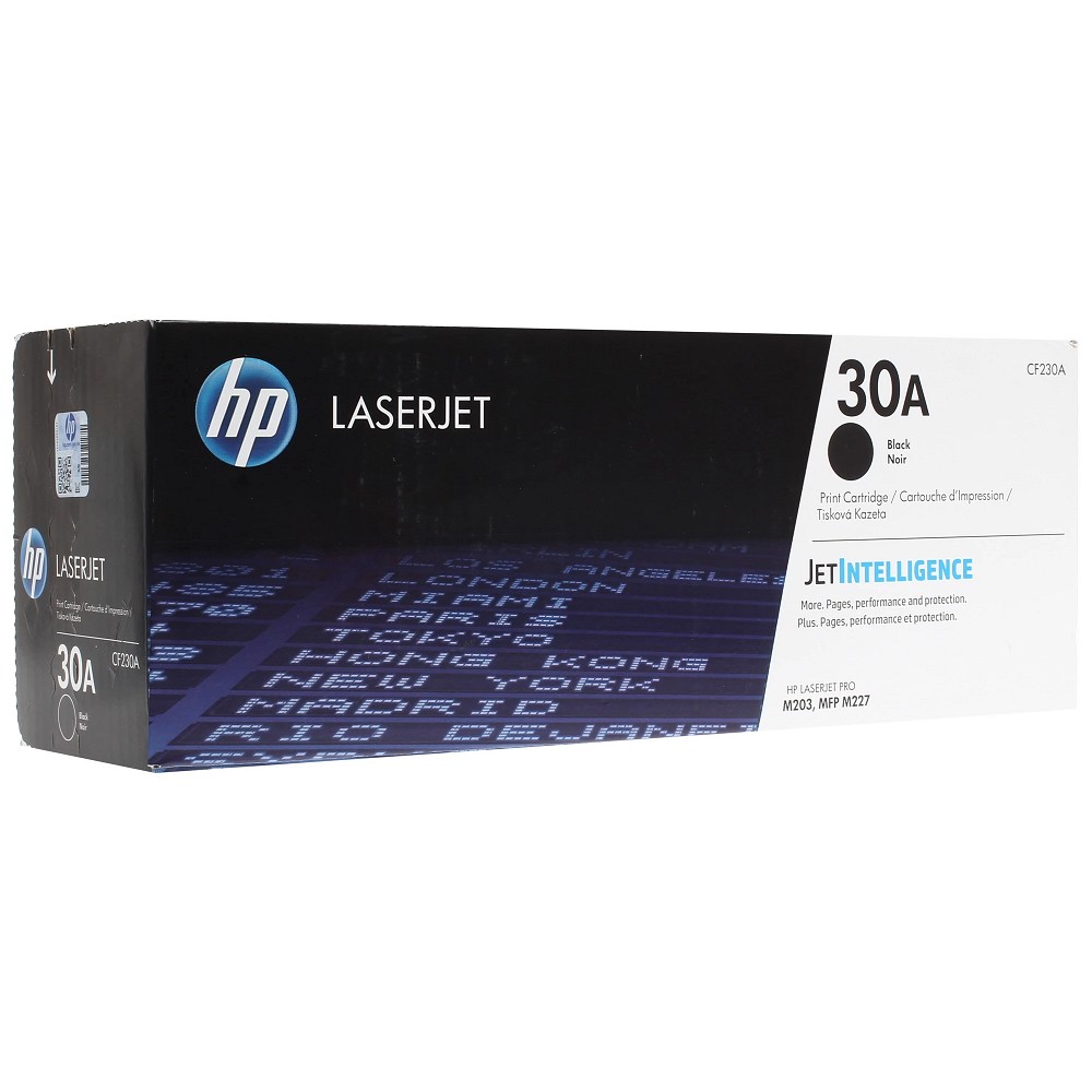 HP 30A Black Original LaserJet Toner Cartridge (CF230A)