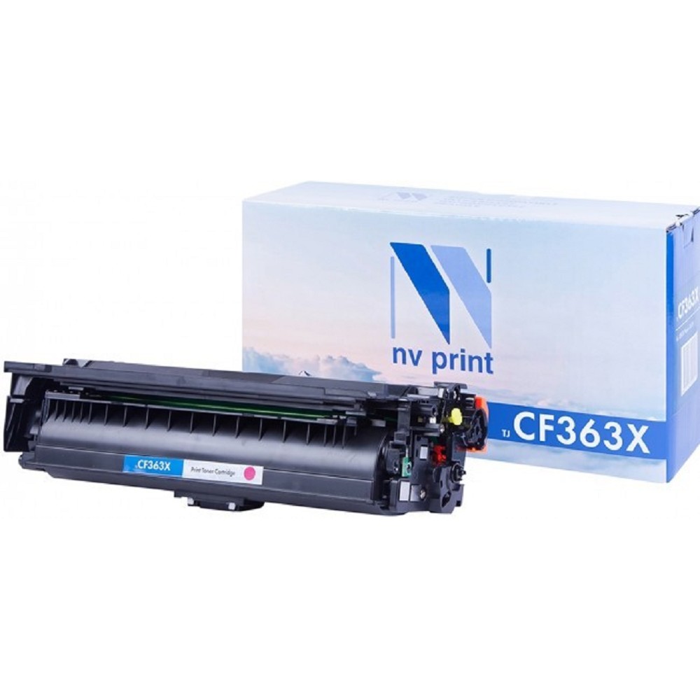 NV Print CF363X Тонер Картридж для LaserJet Color M552dn/M553dn/M553n/M553x/MFP-M577dn/M577f/Flow M577c (9500k), Magenta арт. NV-CF363XM