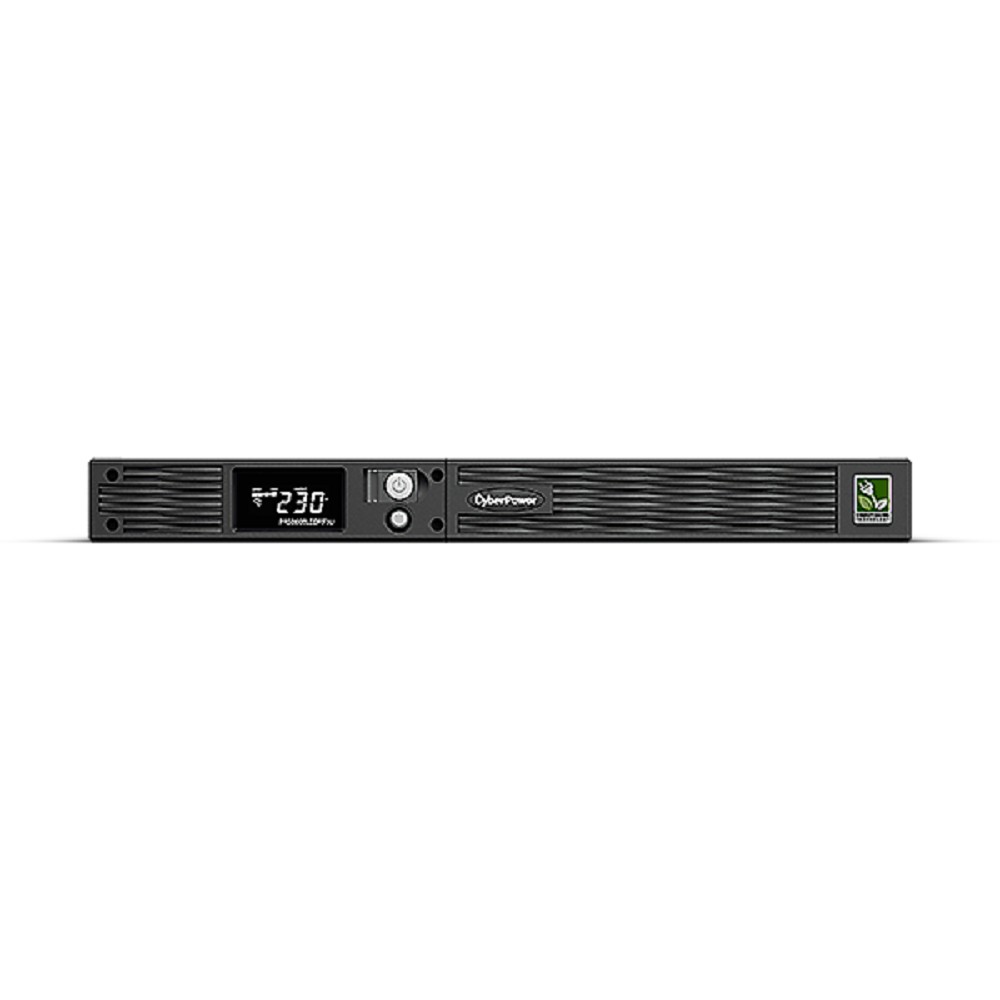 CyberPower PR1000ELCDRT1U Line-Interactive 1000VA/670W USB/RS-232/EPO/SNMPslot (6 IEC С13)