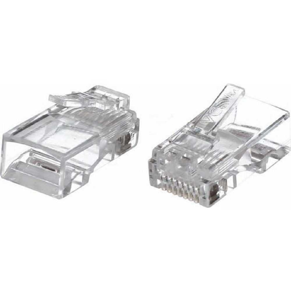 VCOM VNA2200-1/100 Коннекторы RJ-45 для UTP кабеля 5 кат. ( 100 шт.)[6937510884001]